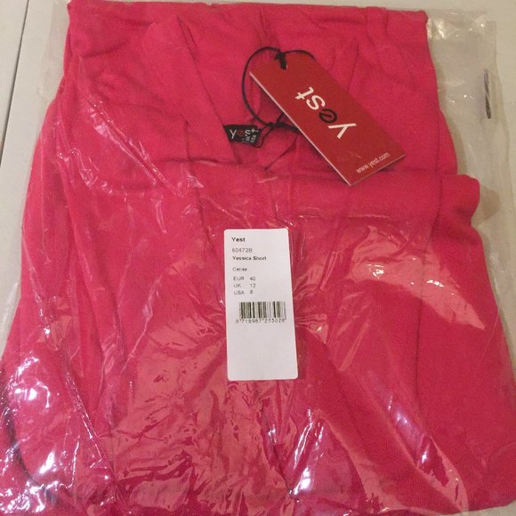 Yest Yessica Ladies Short Cardigan Sweater Cerise Pink 80474B Various Sizes - Picture 14 of 16